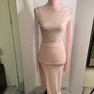 GoJane Sheer 2-Piece skirt set